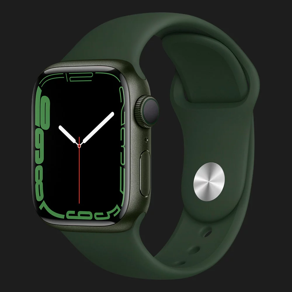 Купити Apple Watch Series 7 41mm Green Aluminum Case with Clover